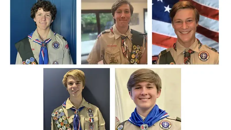 Introducing ESD Eagle Scouts of Troop 577