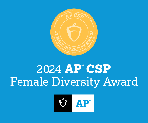 Celebrating Female Diversity: ESD Receives College Board Computer Science Female Diversity Award