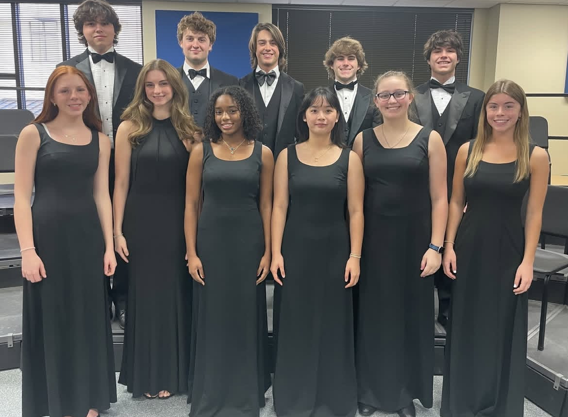 14 Students Participated in All-Region Honor Choirs
