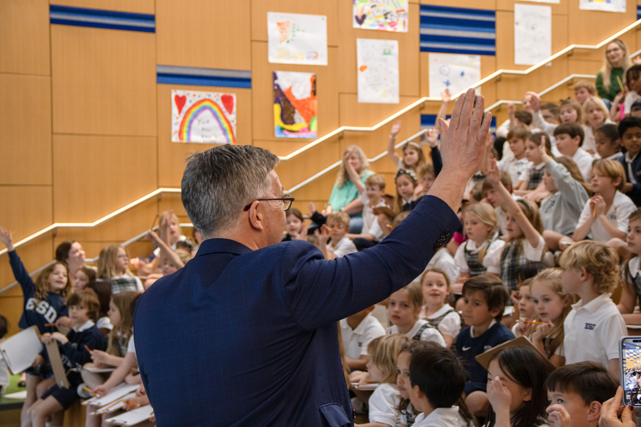 ESD Welcomes Visiting Authors and Writer to the School Community